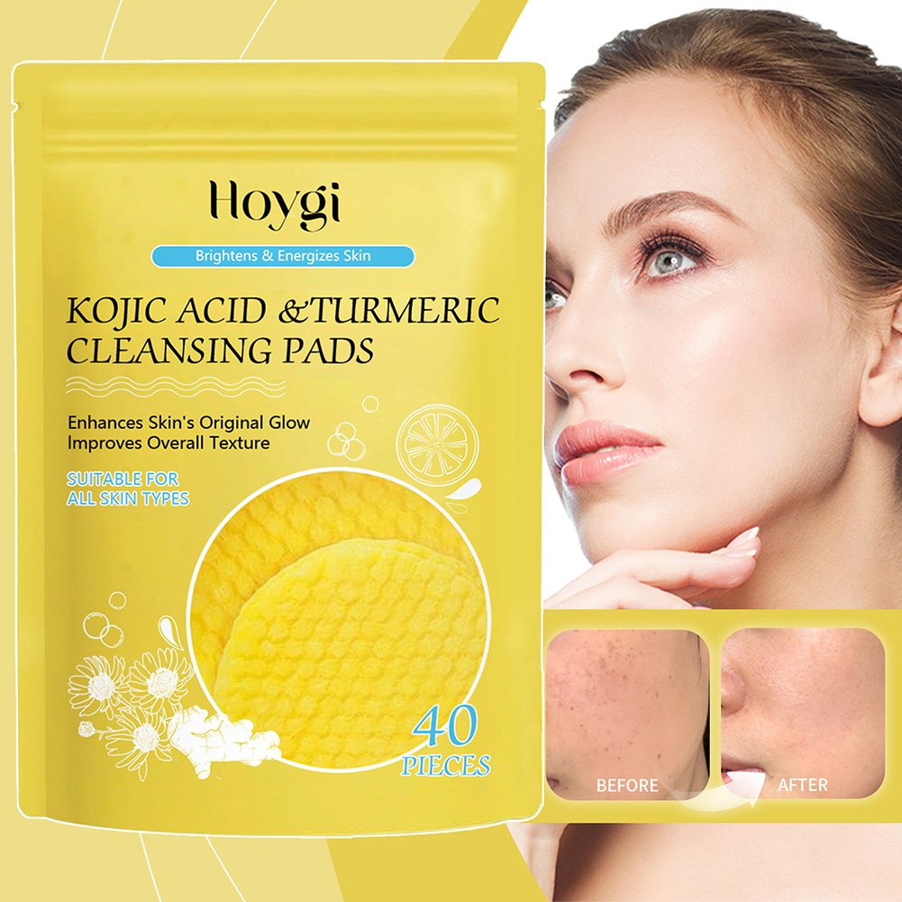 Turmeric - Płatki oczyszczające z kwasem kojowym i