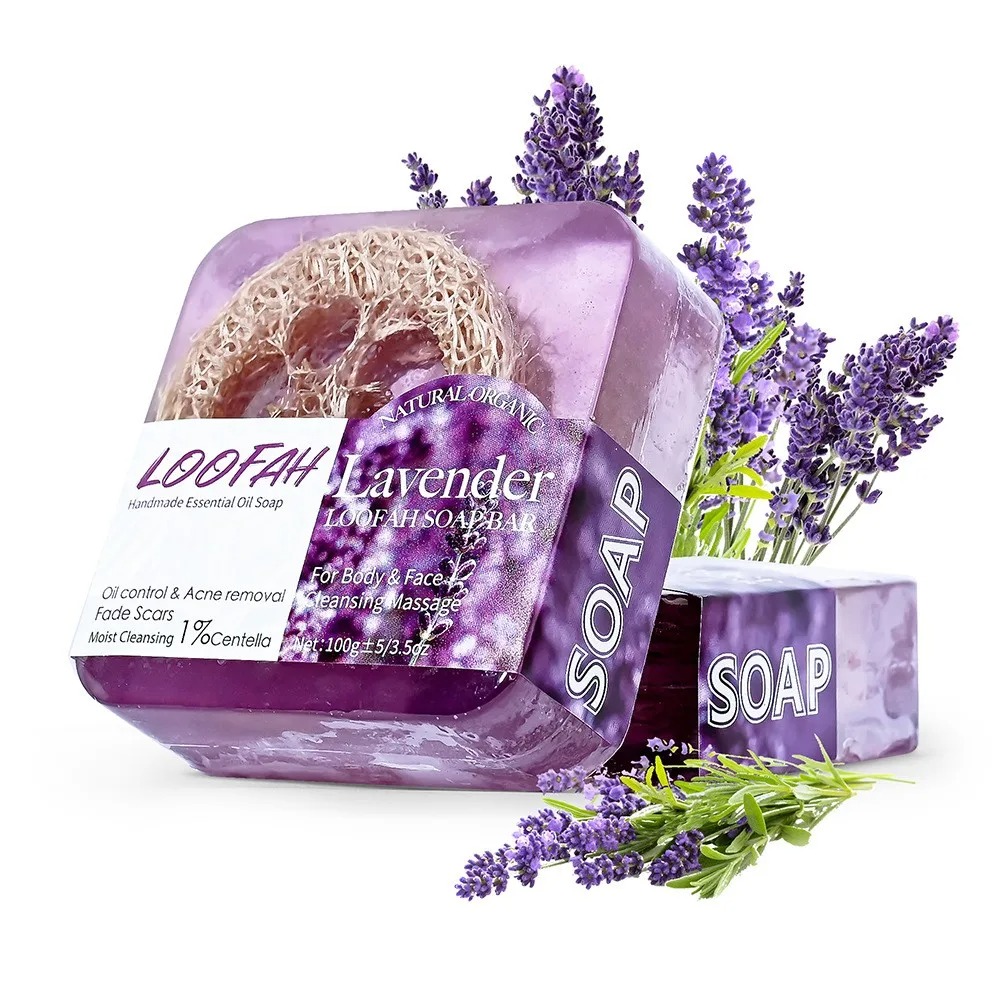 Lavender Oil - 100g Organiczne mydło z olejkiem lawendowym,