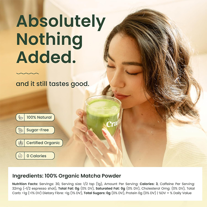 Proszek Matcha, naturalny zasi – Herbal Tea recenzja i cena