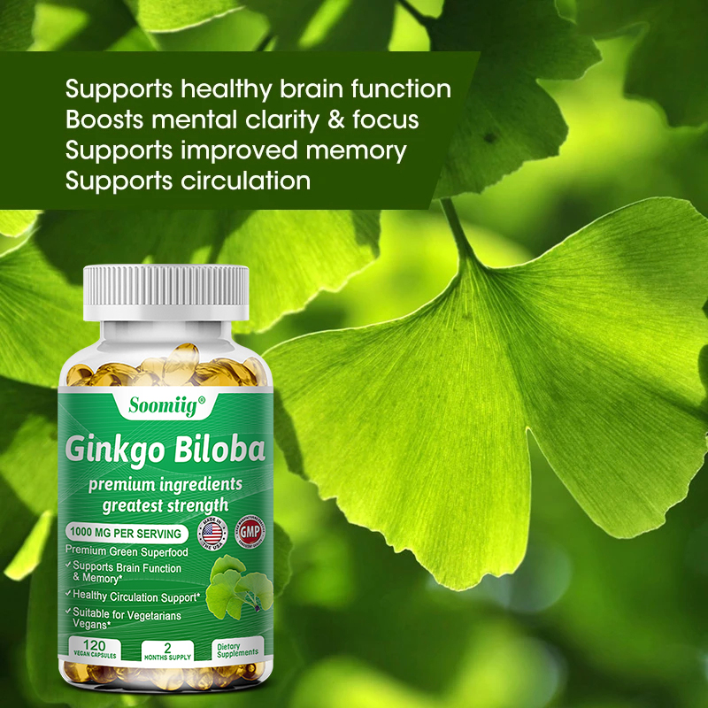 Kapsułki Ginkgo Biloba - suple – Ginger Tea recenzja i cena