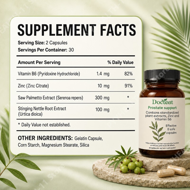Kapsułki Saw Palmetto z korzen – Herbal Supplement recenzja i cena