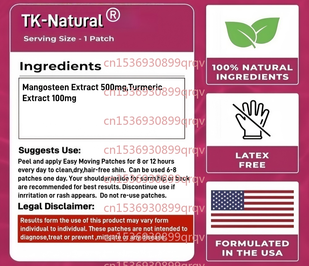 30 Plastrów Mangosteen + Kurku – Turmeric recenzja i cena
